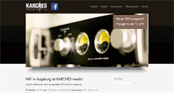 Desktop Screenshot of karches-media.com